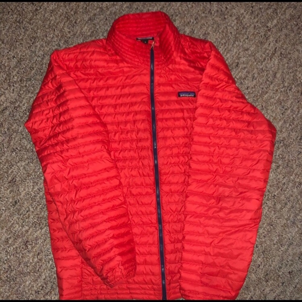 Patagonia down zip up jacket
